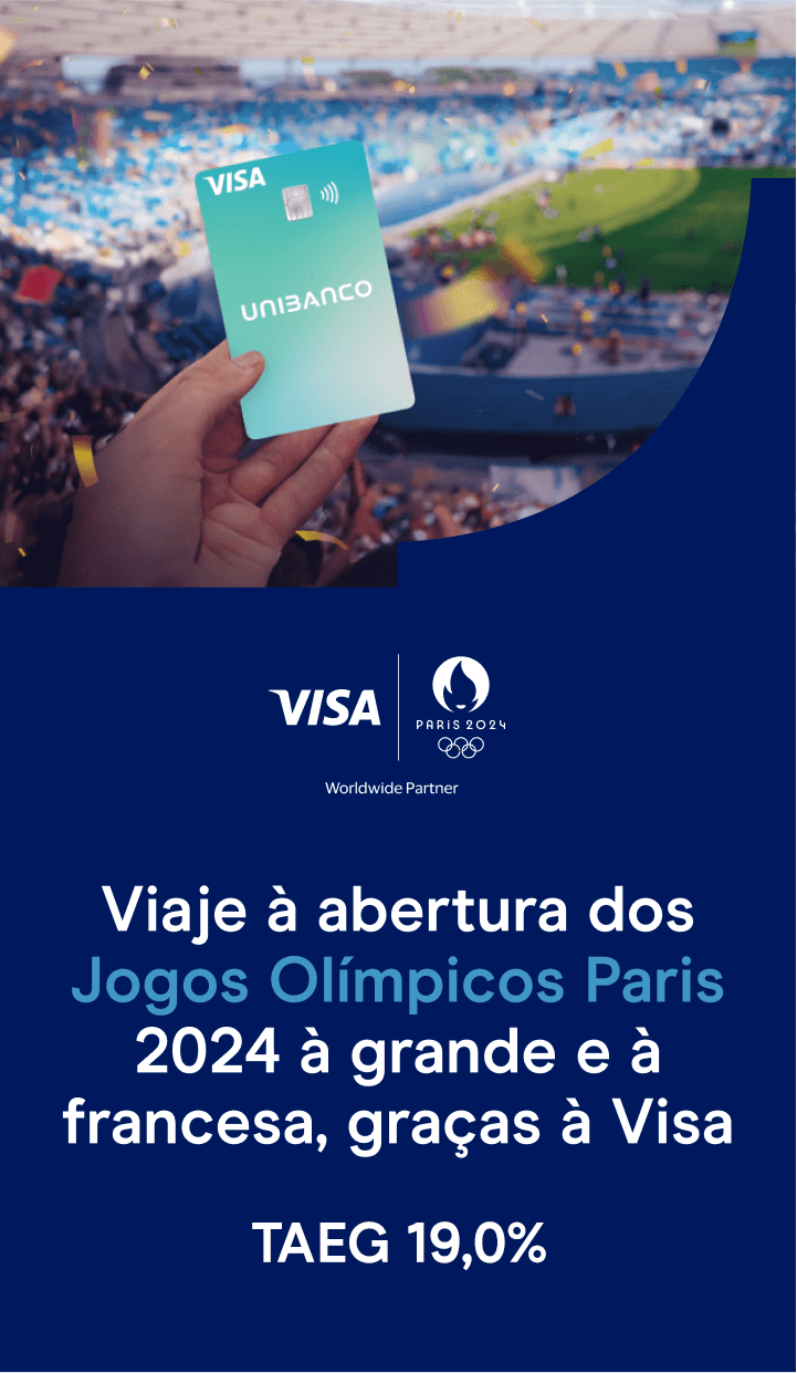 Campanha Jogos Olímpicos com o cartão de crédito Unibanco