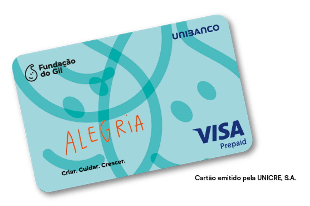 Cartão Alegria, um presente solidário | Unibanco