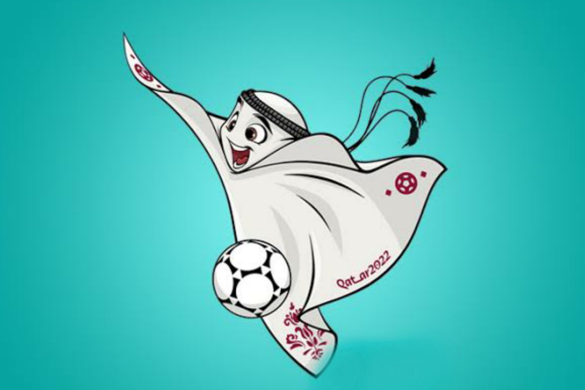 Imagem Unibanco - Mascote do Mundial do Qatar