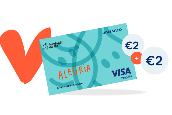 Cartão Alegria Natal 2024: o presente que pode fazer a diferença este Natal