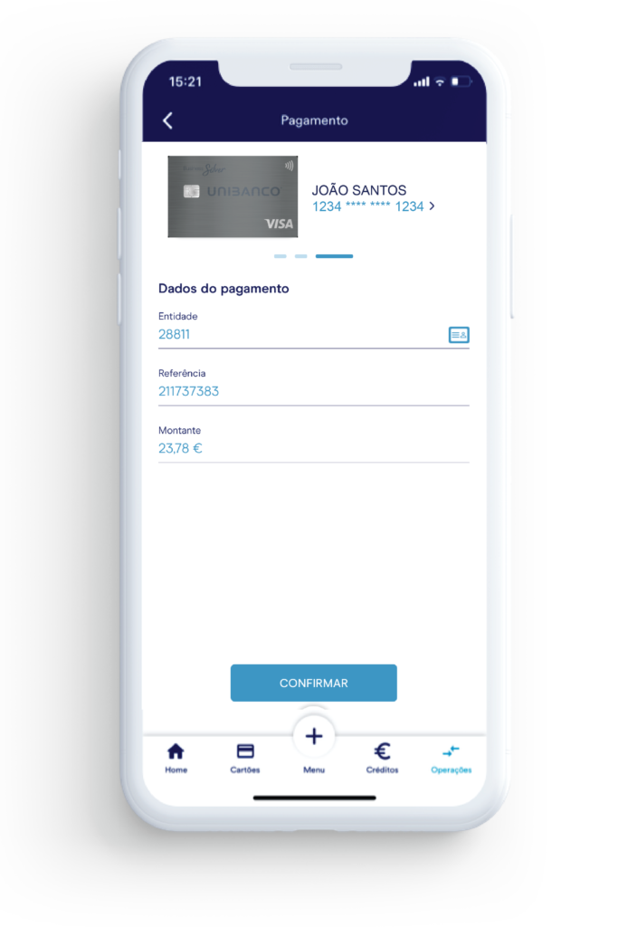 App Unibanco Cartão Business