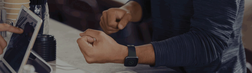 Pagamentos conctacless smartwatch