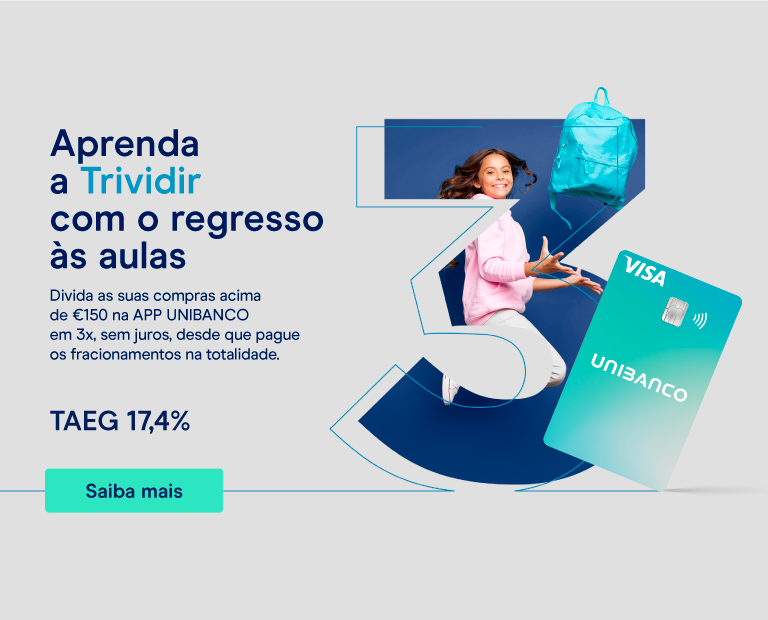 Campanha trividir regresso às aulas com o Unibanco