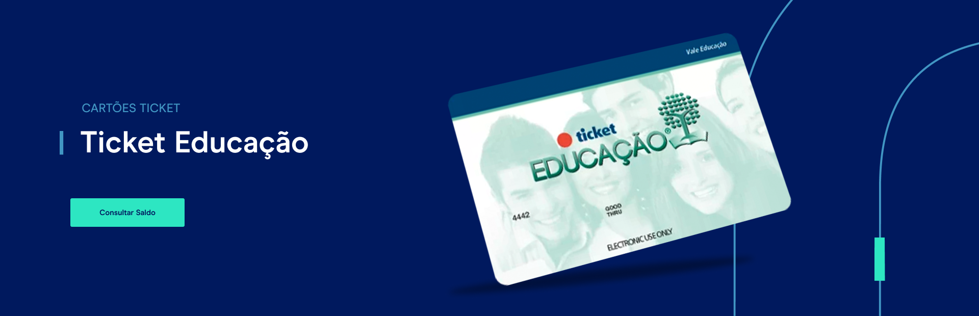 Cartão Ticket Educação