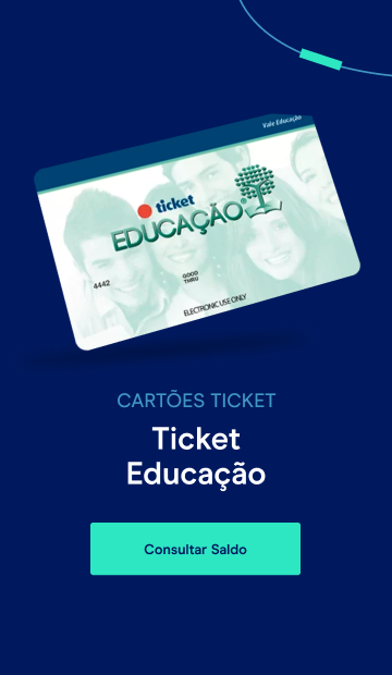 Cartão Ticket Educação