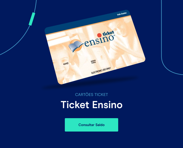 Cartão Ticket Ensino