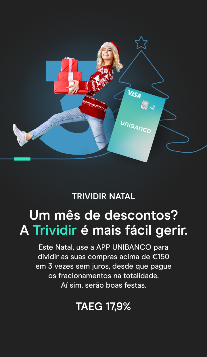 Trividir Natal Cartão UNIBANCO