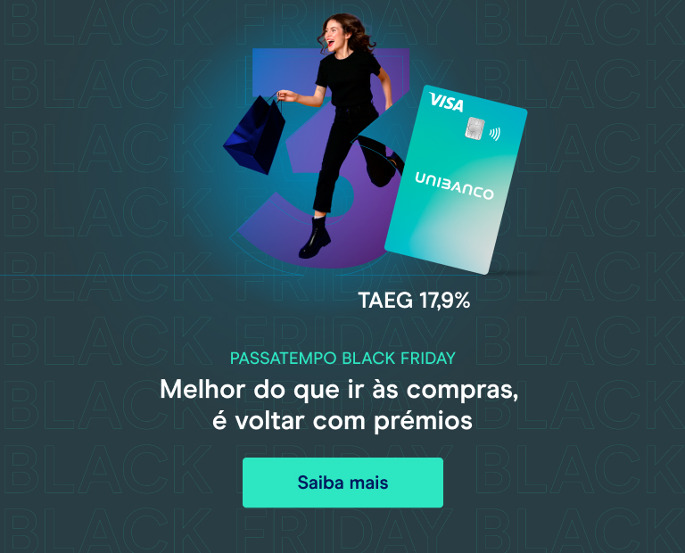 Campanha Unibanco Black Friday 2023 cartão de crédito