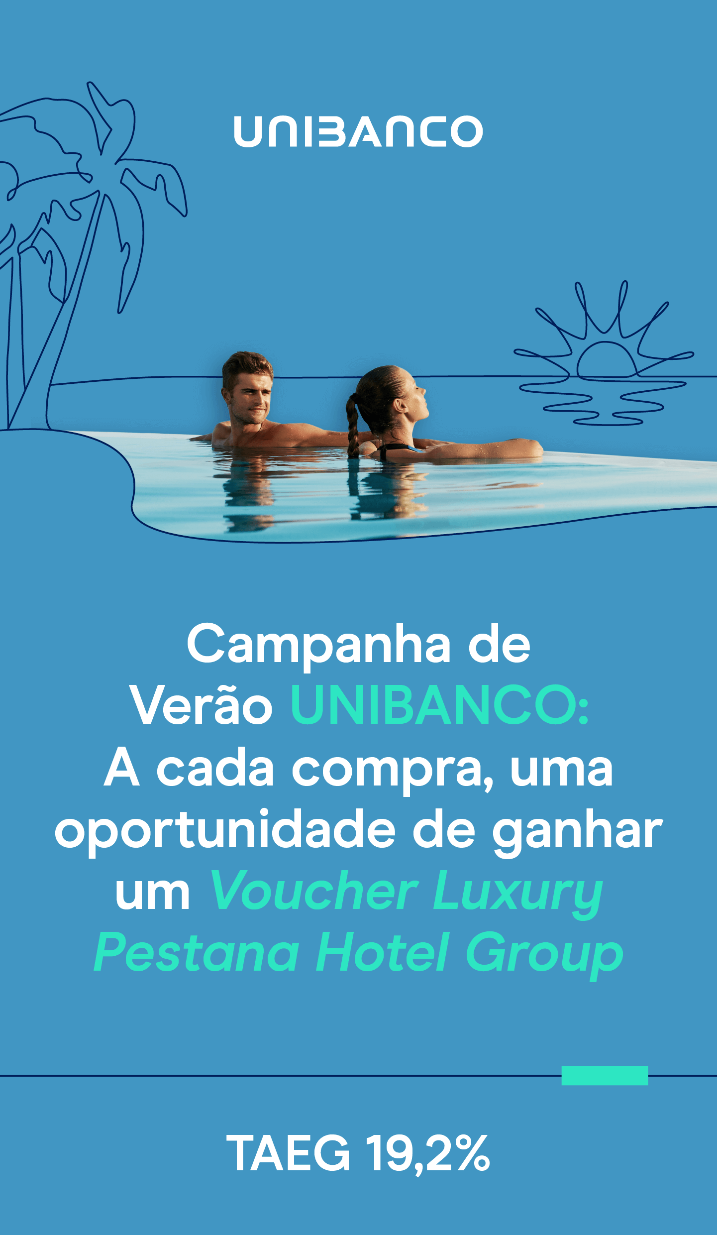 Sorteio de uma viagem aos Jogos Olímpicos com o Unibanco e a Visa