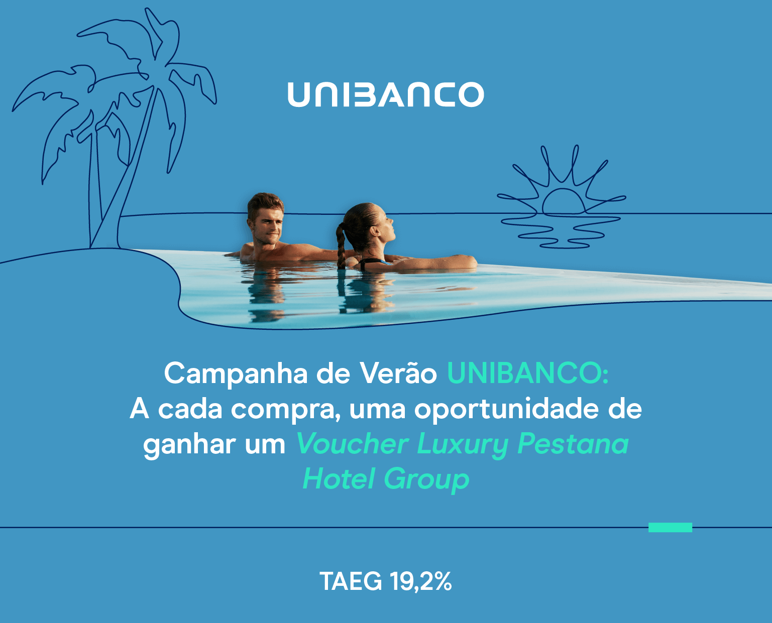 Sorteio de uma viagem aos Jogos Olímpicos com o Unibanco e a Visa