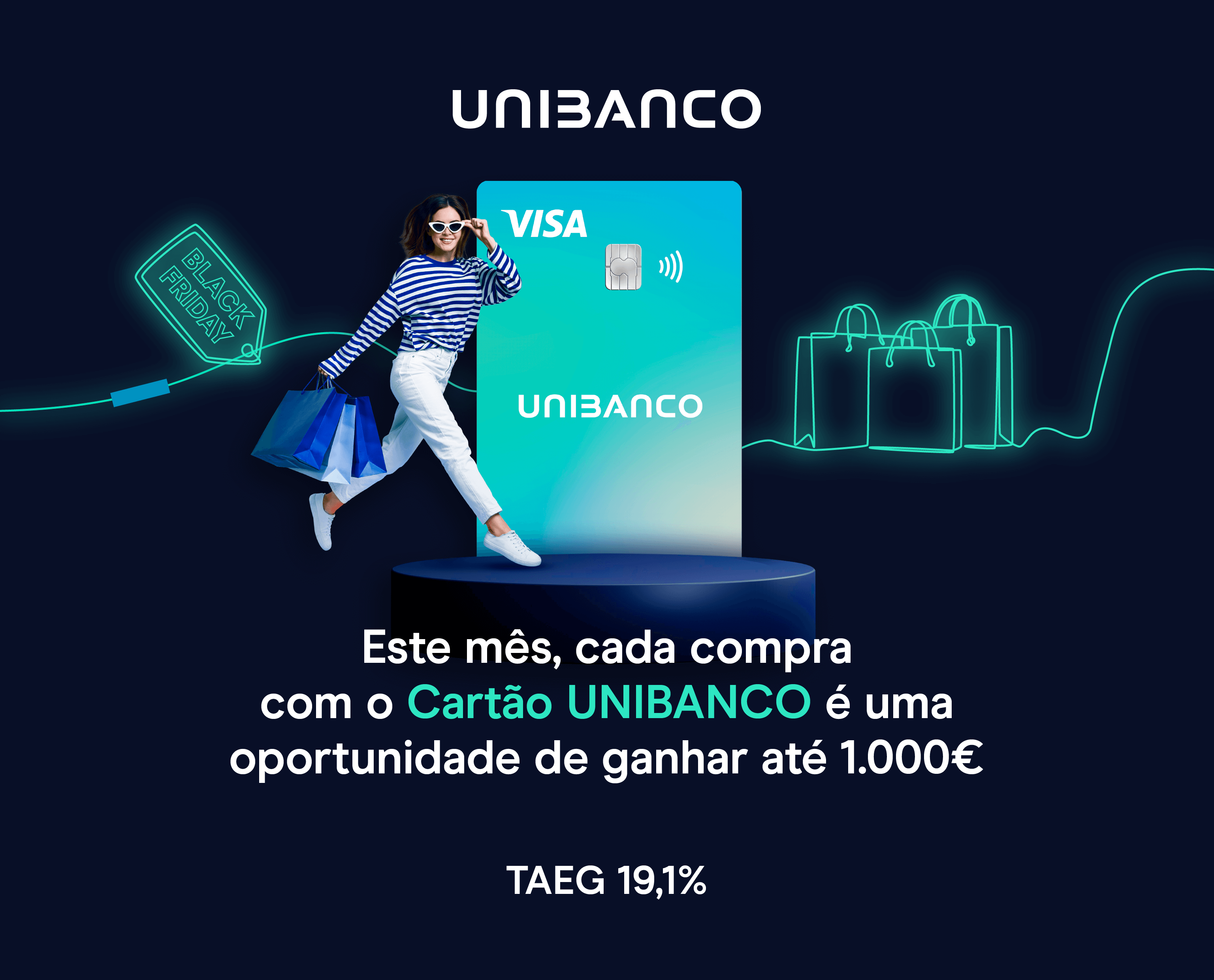 Sorteio de uma viagem aos Jogos Olímpicos com o Unibanco e a Visa
