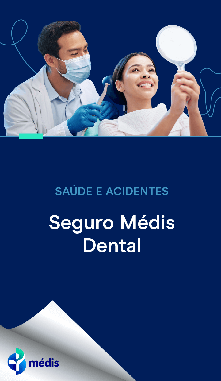 Médico dentista com paciênte ilustrando uma consulta ao contratar o seguro médis dental do Unibanco