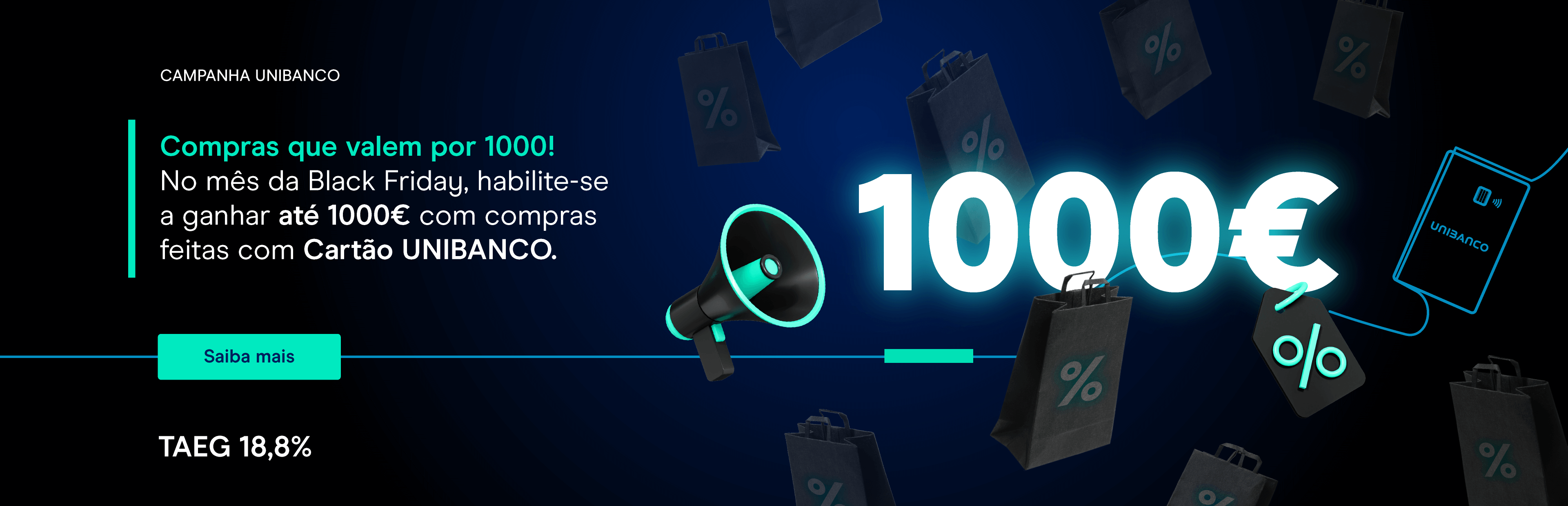 Duas mulheres felizes com o cartão unibanco na mão